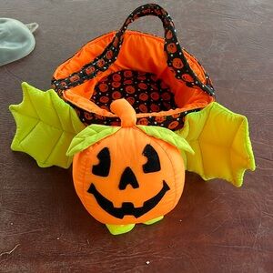 Vintage Halloween Basket